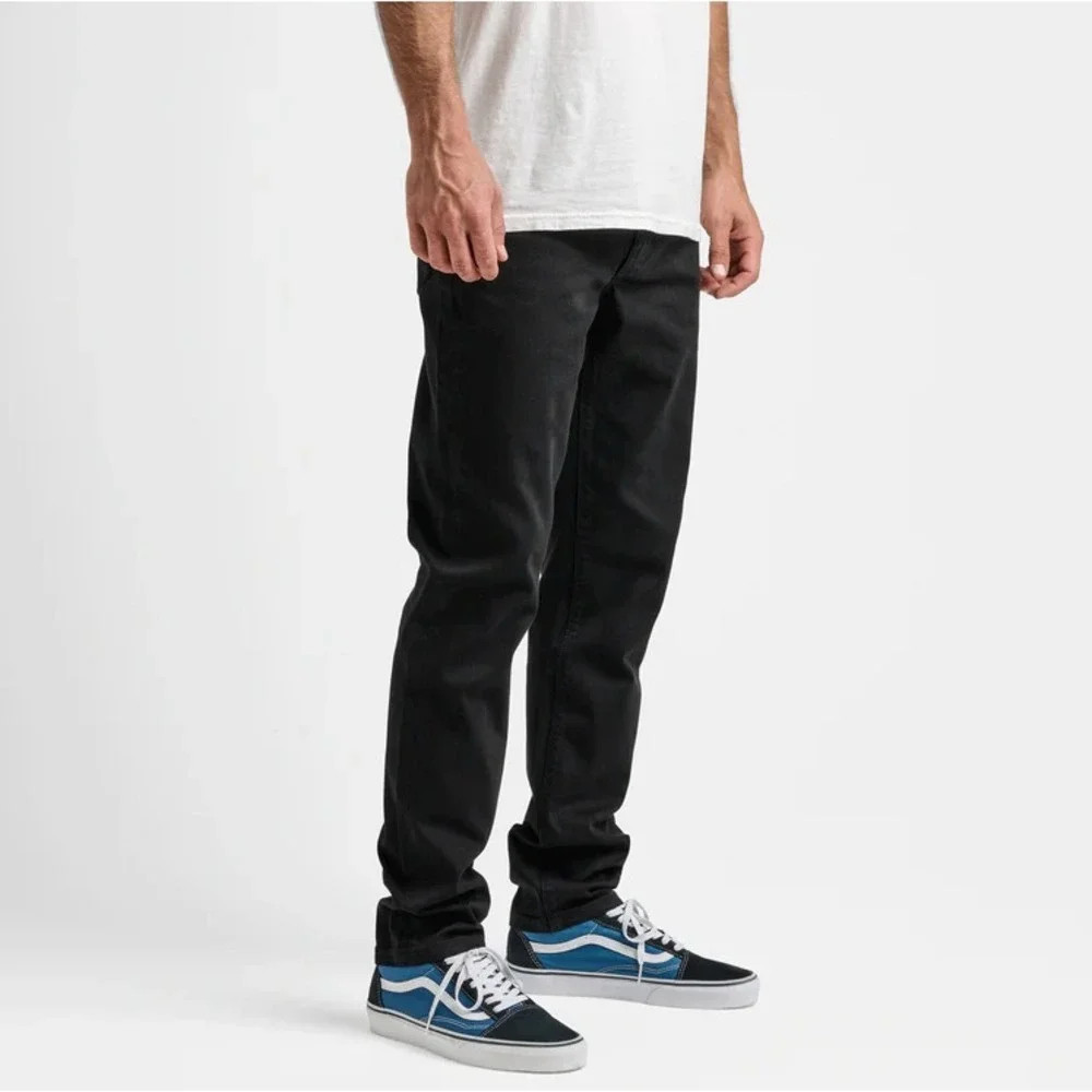 Roark Hwy 133 5-Pocket Pant Slim Straight Denim Black 2 Men's 40x32 NEW